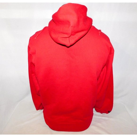 Spring Arbor University Michigan Red Mens S Spellout Hoodie Jansport - Picture 7 of 7